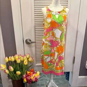 Vibrant Multicolor Sleeveless Dress